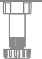 Cabinet leg leveler